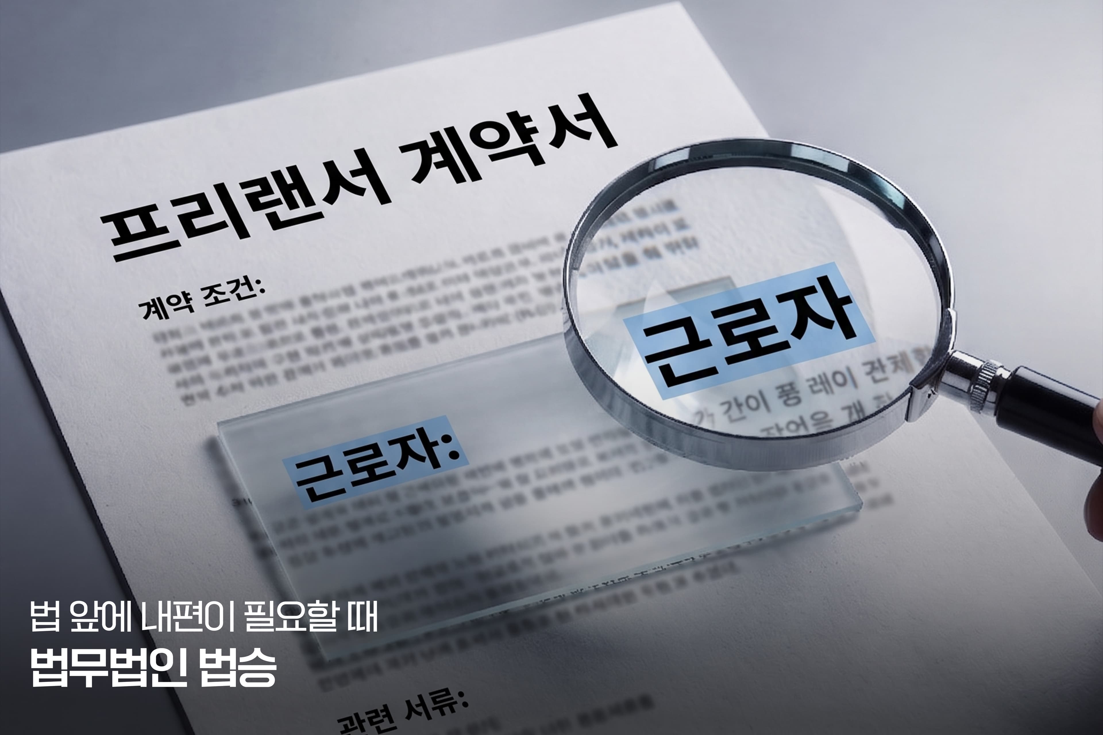 ‘프리랜서’ 인가요, ‘근로자’ 인가요?