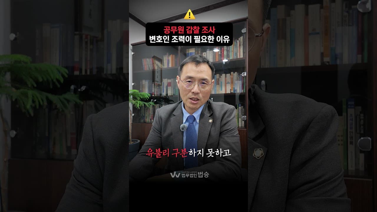 공무원 감찰조사, 변호인 조력