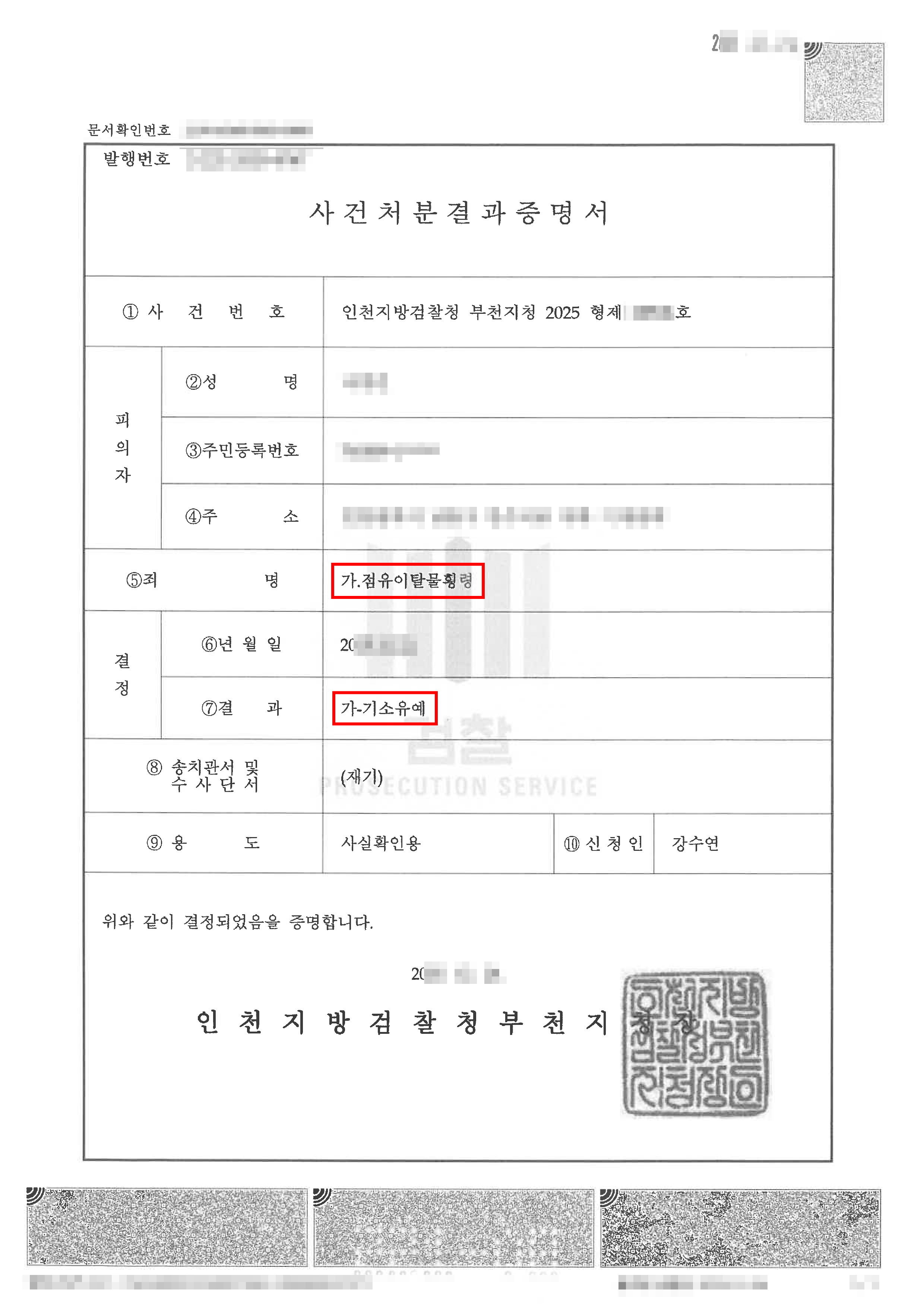 기소유예 | 길가에서 주운 지갑, 점유이탈물횡령 혐의